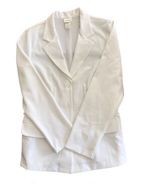 Y2K 2000s Frederick’s of Hollywood White Blazer